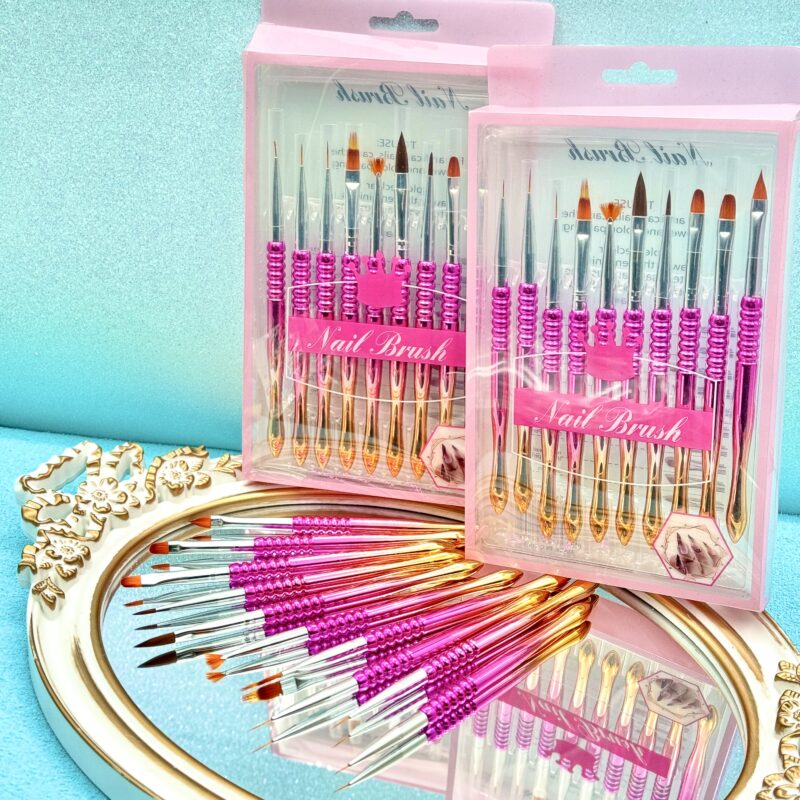 SET PINCEL CAJA BRUSH 10PCS AF-2280