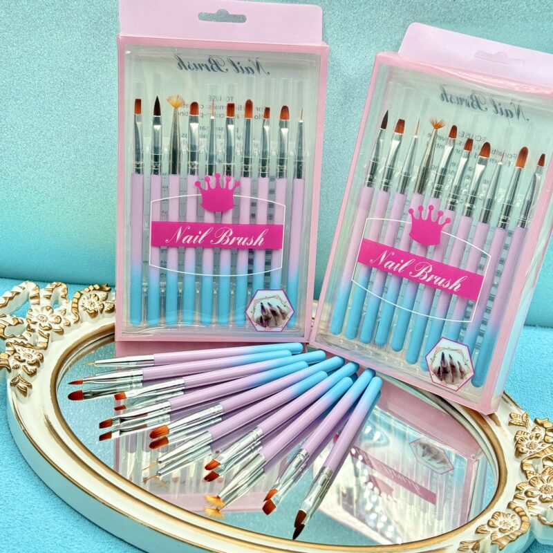 SET PINCEL DEGRADE 10PCS AF-2279