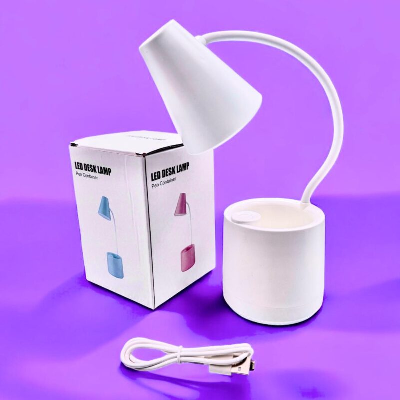 VELADOR + PORTA LAPICES LED 4.5W USB JM-088